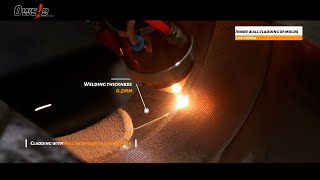 One-touch operation Fully automated  Laser inner wall cladding of molds