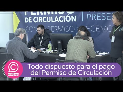 Todo dispuesto para el pago del Permiso de Circulación en Pichilemu