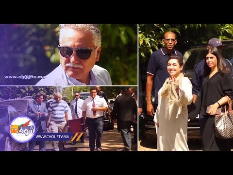 لحظة نقل جثمان الوزير الأول الأسبق العمراني إلى المقبرة بحضور شخصيات وازنة يتقدمهم أحمد عصمان