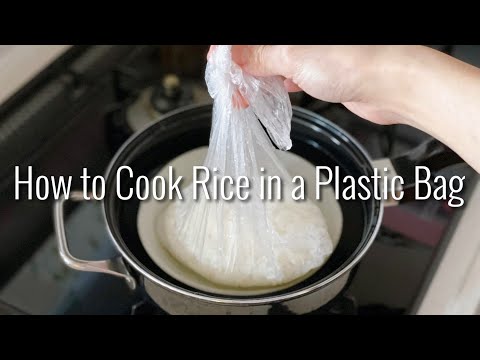 11 Years on YouTube! Why I started? How to Cook Rice in a Plastic Bag (Emergency / Camping Food) TKS | ochikeron