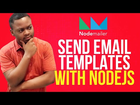 Send email templates with Nodemailer - Nodejs