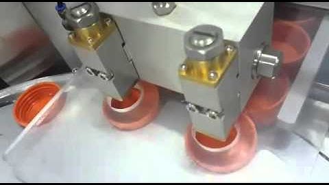 cap lining wadding machine with hot melt glue applicator