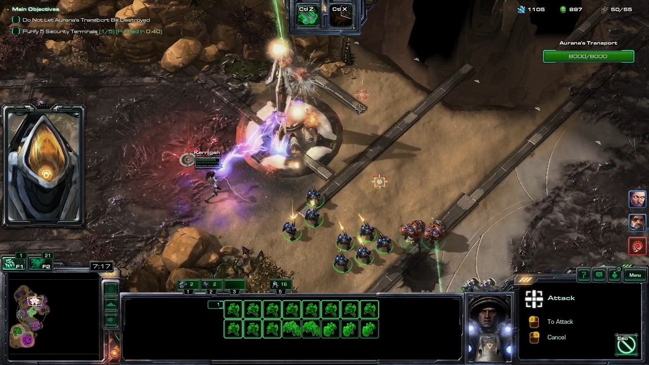 StarCraft 2 Co-op | Raynor & Kerrigan | Malwarfare | Brutal