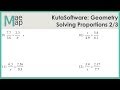 Proportion Solving and Rounding Quiz