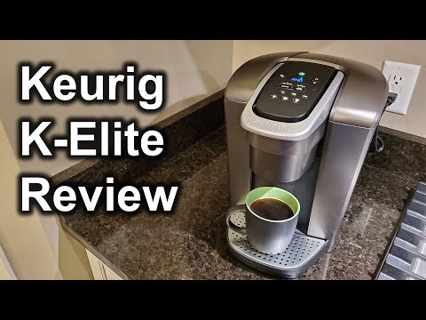 Keurig K-Elite Coffee Maker Review and Demonstration