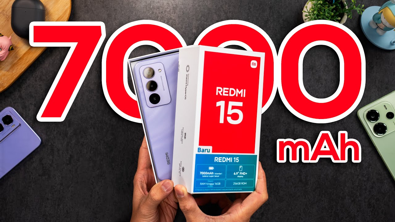 2,099 Juta bukan HP main main - Unboxing Redmi 15 Indonesia!