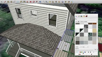 Downloading and using CertainTeed materials from the 3D Warehouse