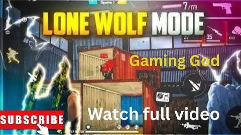 “Lone Wolf OP Gameplay 🔥 | 1v1 Skills On Fire!”...#subscribe #freefire #gaming #opgameplay #shorts 