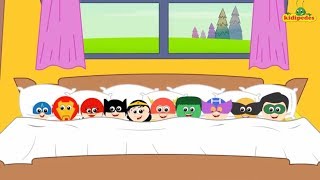 Ten In The Bed - Superhero Twist - Children Nursery Rhymes & Baby Songs