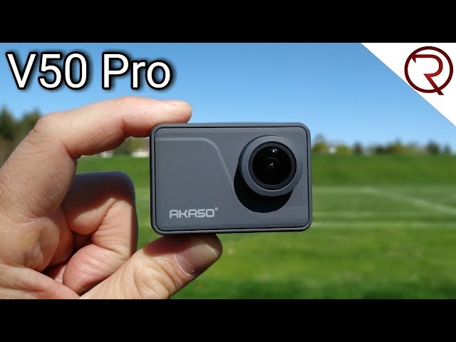 Akaso V50 Pro Action Camera Review & Sample Videos - Real 4K 