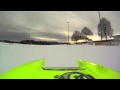Miss Geico in snow (& flip) !