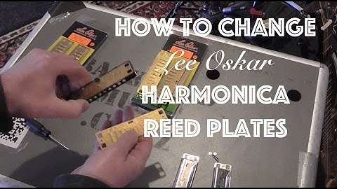 How to change harmonica reed plates (Lee Oskar). A beginners guide