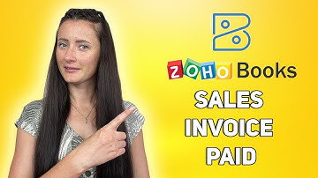 How to mark Sales Invoice as Paid in Zoho Books?