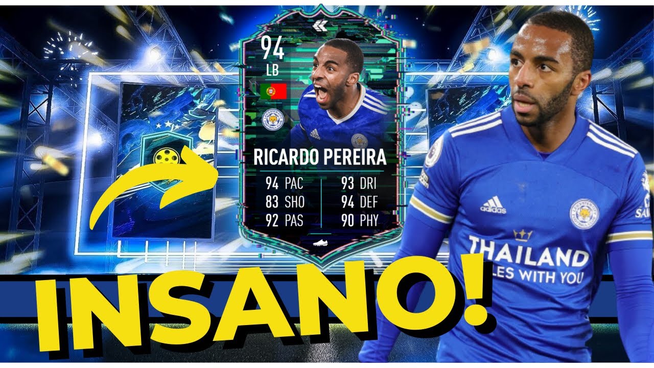 LATERAL MUITO COMPLETO! 💥 REVIEW RICARDO PEREIRA 94 FLASHBACK - FIFA 22