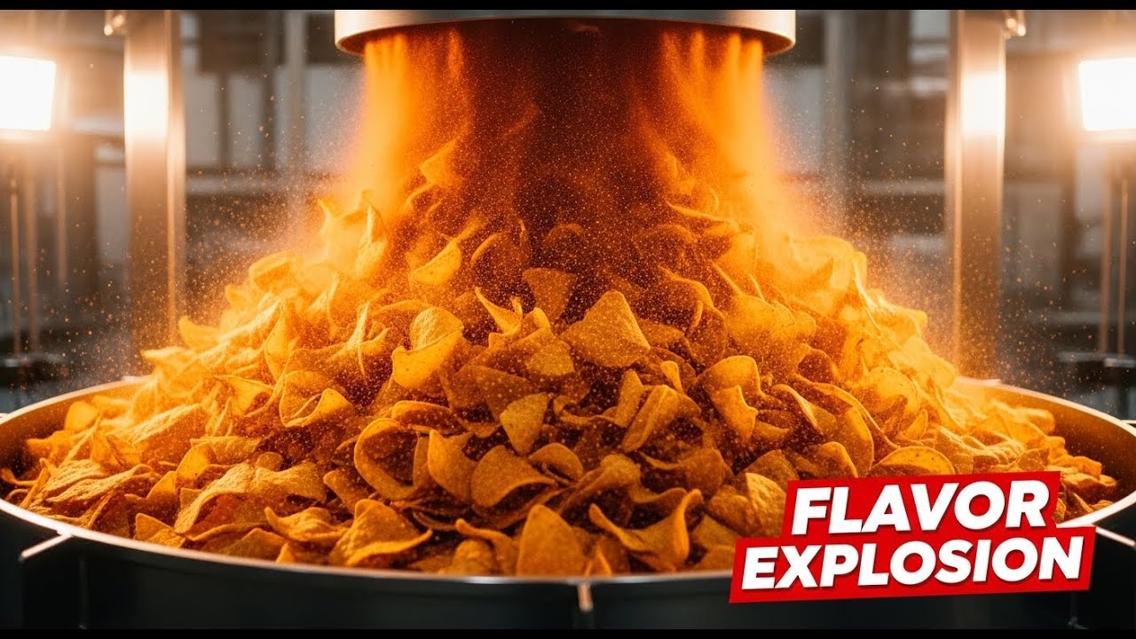 Inside the Precision World of Tortilla Chip Manufacturing | Satisfying ASMR Process 