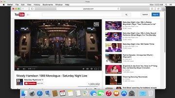 Playing YouTube in OS X Yosemite Guest under Parallels.