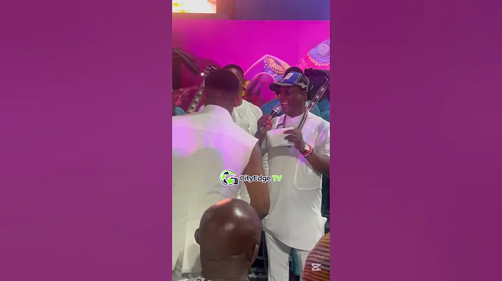 ZUBBY MICHAEL DANCE WITH ENIOLA AJAO AT OWAMBE THIEVES MOVIE PREMIERE