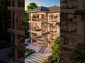 Luxury Modern Double Story Dream House | Stunning Interior &amp; Exterior Cutaway#shorts#trending