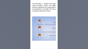 How to read the capacitance value from the Code on the Capacitor?