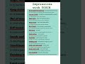 English expressions with the word touch. English vocabulary.