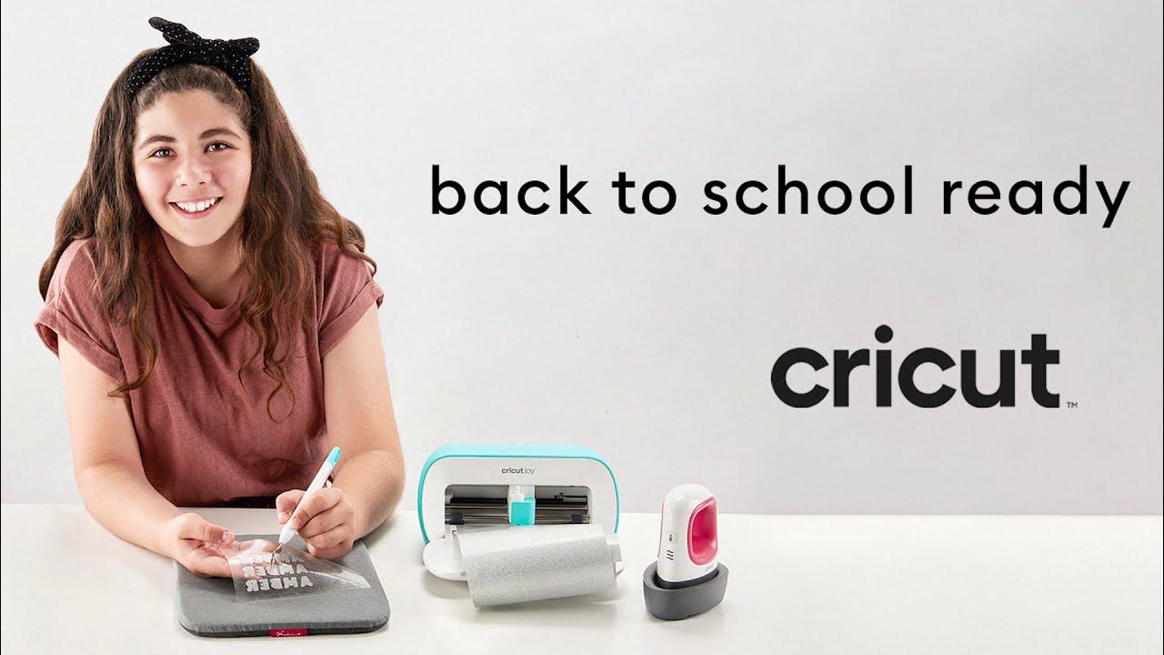 Personalizing Back To School With Cricut Joy - A Bubbly Life