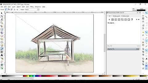 Create line art from any photo using Inkscape