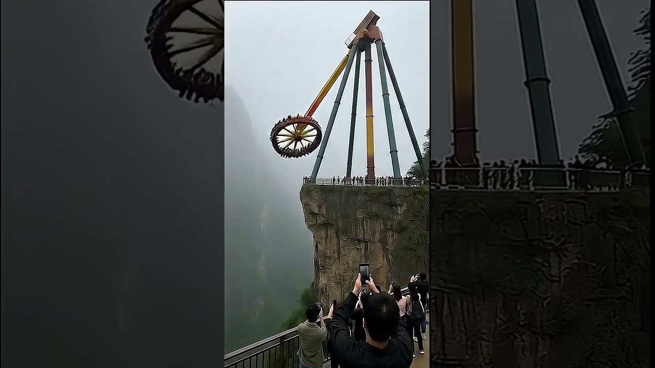  Giant Ride SNAPS MID AIR Onlookers Run For Their Lives Shorts Fail Omg