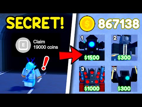 NEW *BEST* Way To Get COINS FAST! Secret Tips U0026 Tricks.. (Toilet Tower Defense)