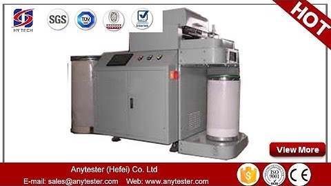 AT204 Laboratory Mini Cotton and Wool Drawing Frame from Anytester