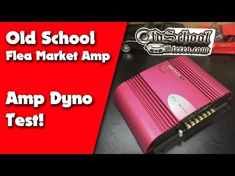 Old School Flea Market Amp Dyno Test Phase Linear PL 300