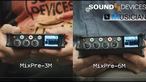 Introducing the MixPre-3M & MixPre-6M Multitrack Recorders for Musicians