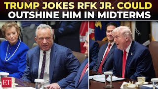 ‘Bobby might be more popular, hope he likes us’: Trump hints RFK Jr. could be GOP’s midterm star