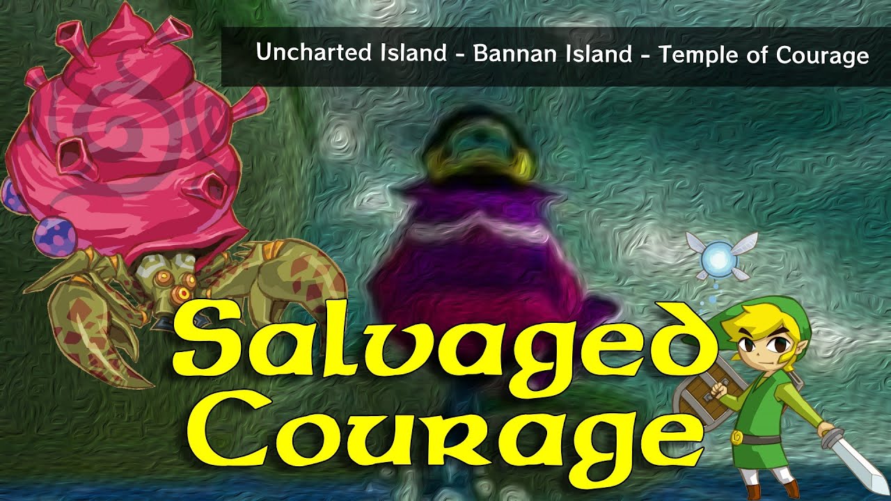 Призрачные песочные часы: Неизведанный остров, Остров Баннан, Храм Храбрости