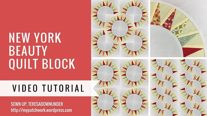 Video tutorial: New York beauty quilt block