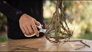 DIY Hanging Wood Planter | Easy Rustic Home Decor
