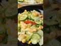 Salad Recipe Healthy &amp; Quick | greek yogurt dressing salad #Shorts