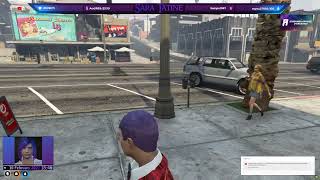 20220210 [#QC] Ep458.2 #GTA - Visite en ville -- Sara Tatine RP , Arcadius et MontSantos