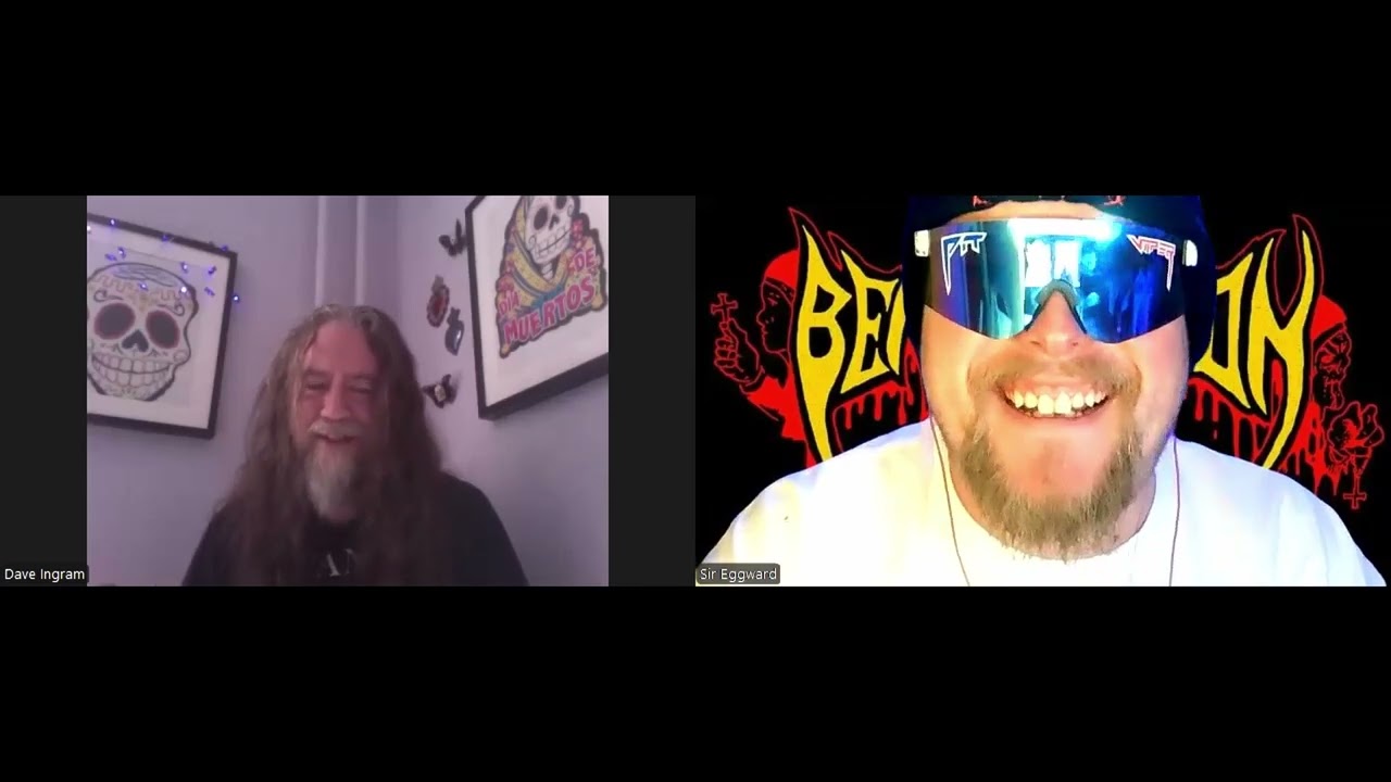 Cracking The Shell EP 26 - An Old Man And Young Man Howling At The Moon With Dave from Benediction