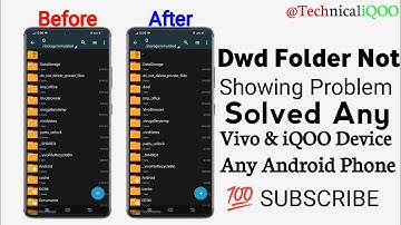 🥰.dwd folder problem fix kese kare || Technical Raja Varma