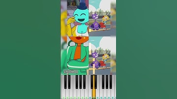 Power of Makeup Sprunki x Poppy Playtime (Complete Edition) @Sloopydoo11 - Piano Tutorial