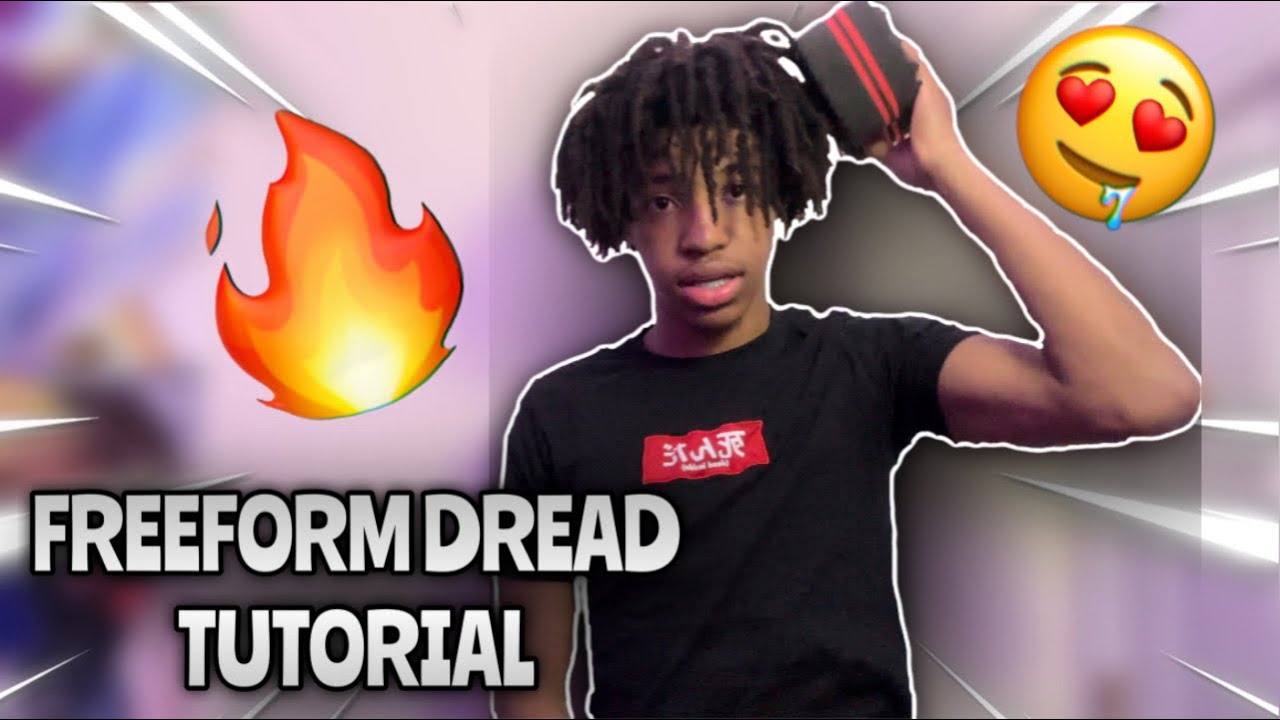 HOW TO GET FREEFORM-DREAD HAIR TUTORIAL!!!💈🔥