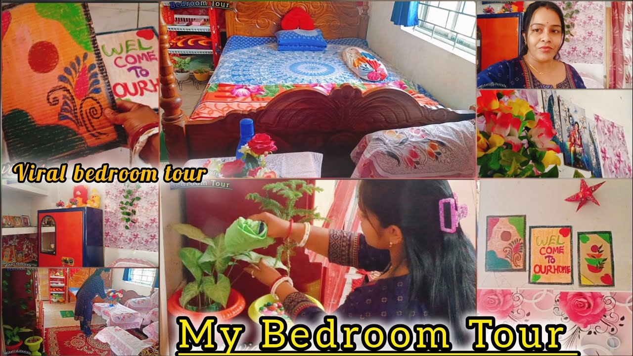 My Bedroom Tour 🎎small bedroom Tour ।। আমার বেড রুম টুর।।Bedroom Tour 2025।। #BengalibedroomTour👌