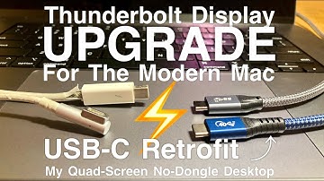 Thunderbolt Display USB-C Retrofit for Modern Macs!