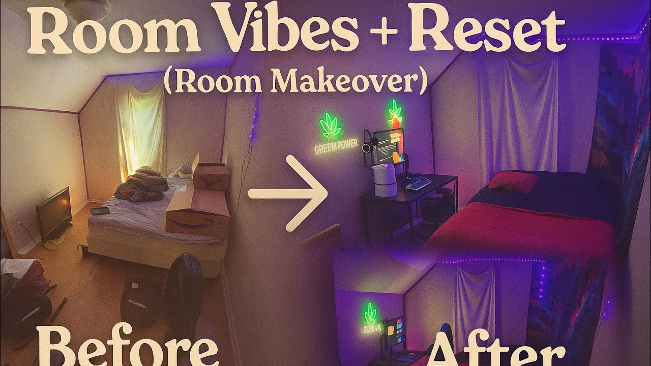 Day 2: Turning My Room Into a Creative Sanctuary:) - YouTube