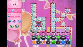 Candy Crush Saga Level 6000 (Sugar stars, No boosters, First Try)