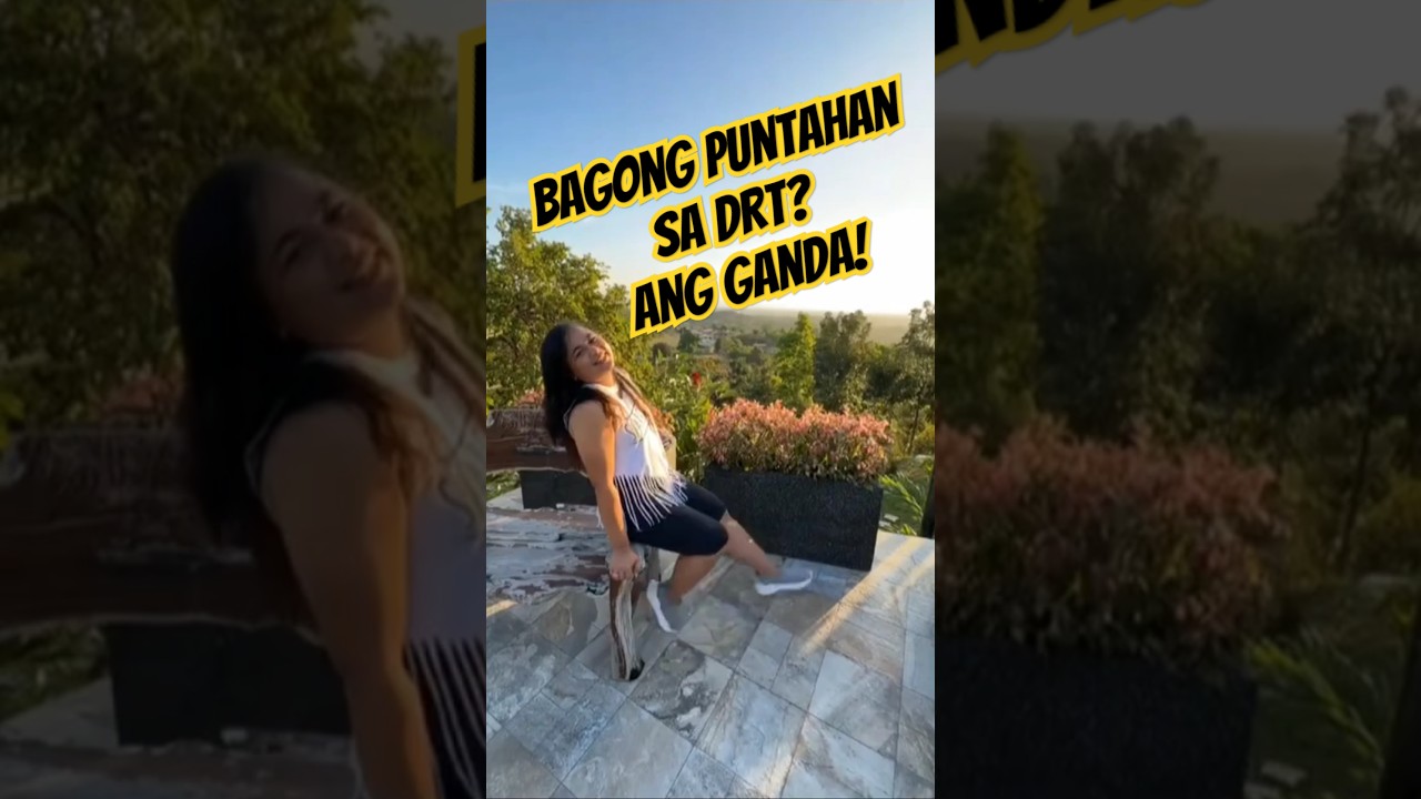 Exploring a new spot sa DRT. Tara explore natin? 