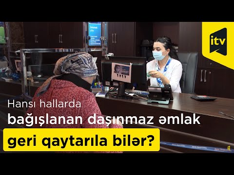 Video: Məsələ geri qaytarıla bilərmi?