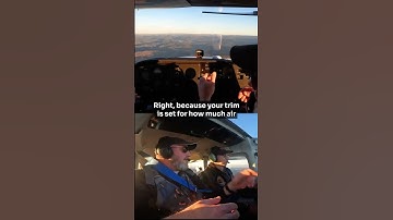 Stop struggling with trim during altitude changes