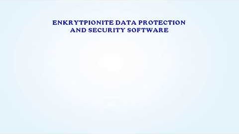 Data Encryption Security Software Review