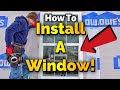 How To Install A Window - New Construction